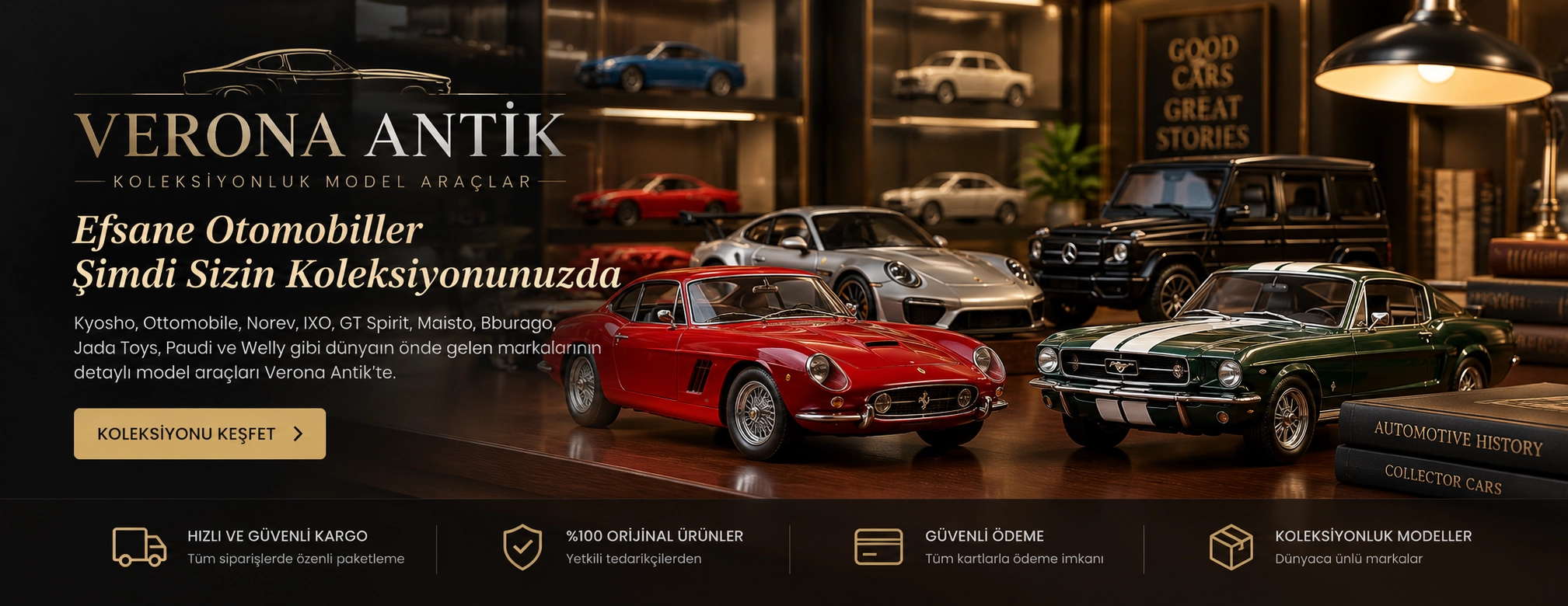 Verona Antik Koleksiyonluk Model Araçlar